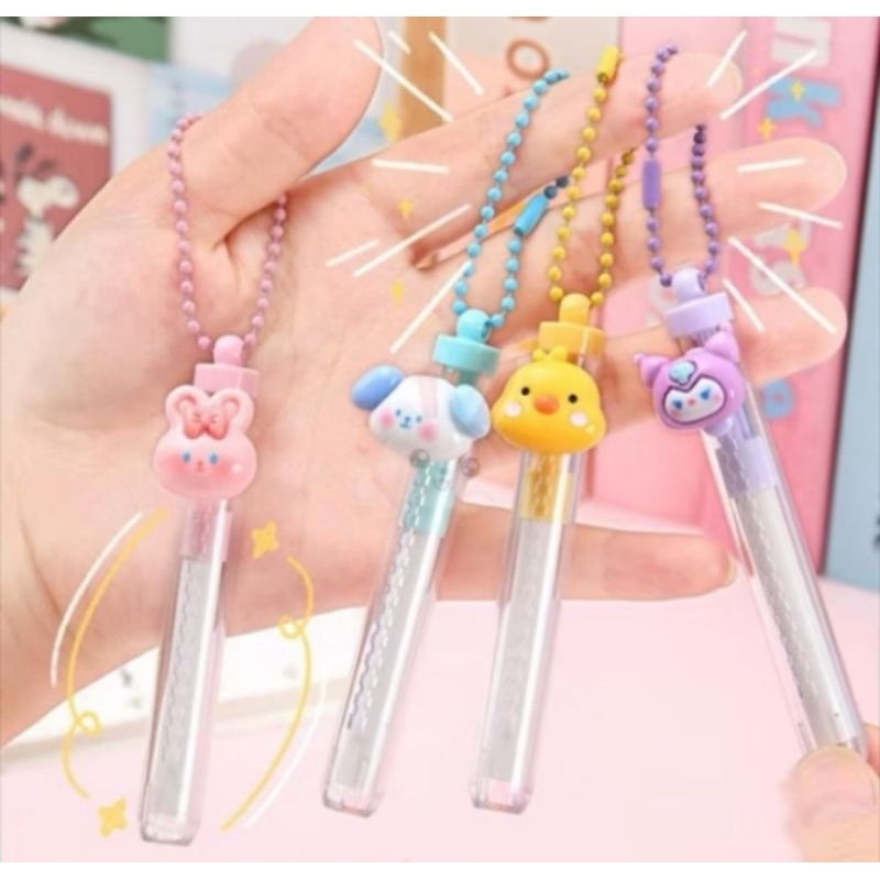 

Penghapus pensil karakter lucu / gantungan kunci Sanrio
