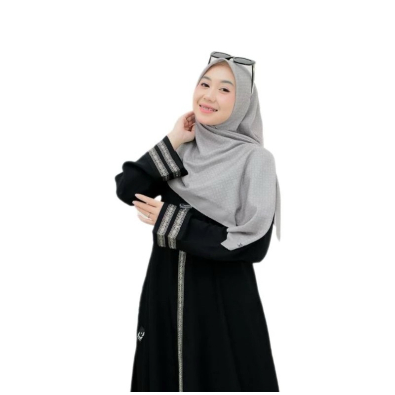 Abaya Arab Gamis Hitam Premium Simple Abaya Saudi Terlaris