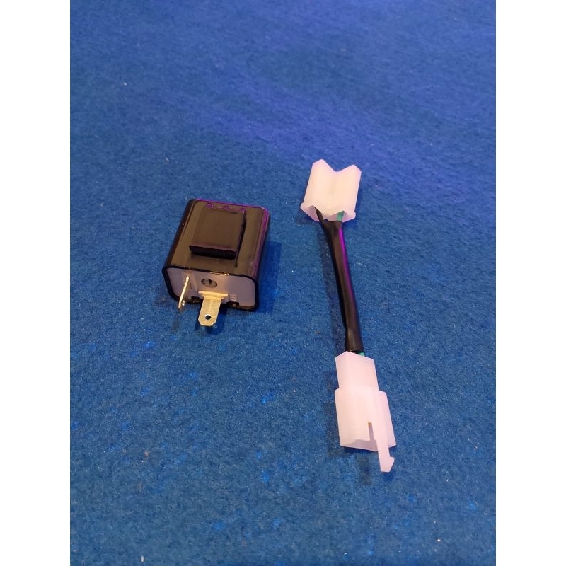 Flasher kedip cepat plus soket konvertor dengan dioda untuk motor NMAX AEROX LEXI PCX VARIO LED NEW