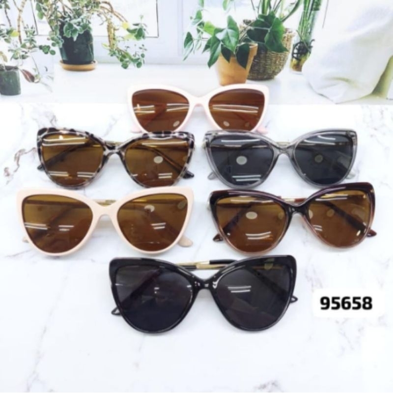 Kacamata Wanita Clip On Lensa Minus Normal Silinder Photocromic Bluecromic Antiradiasi 95658