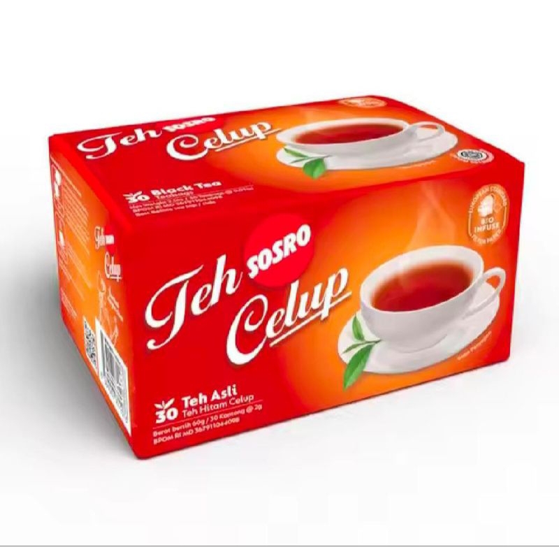 

Teh Celup Sosro Isi 30 Pcs