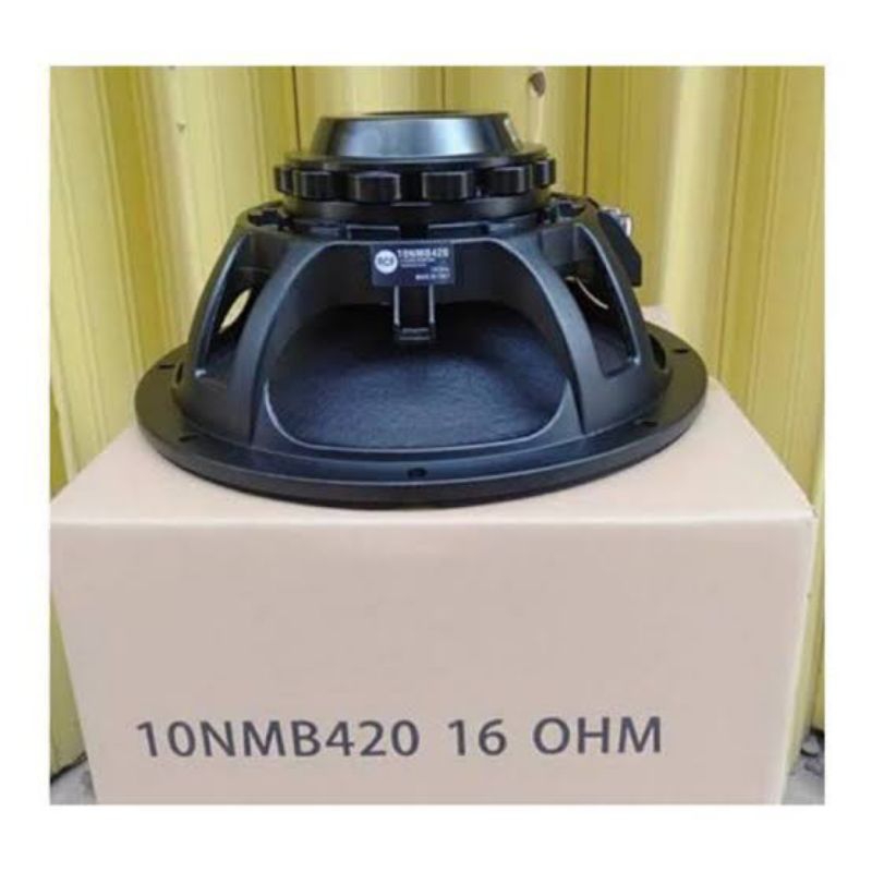 SPEAKER COMPONENT RCF 10NMB420 NEO SPEAKER 10 INCH NEODYMIUM 16 OHM