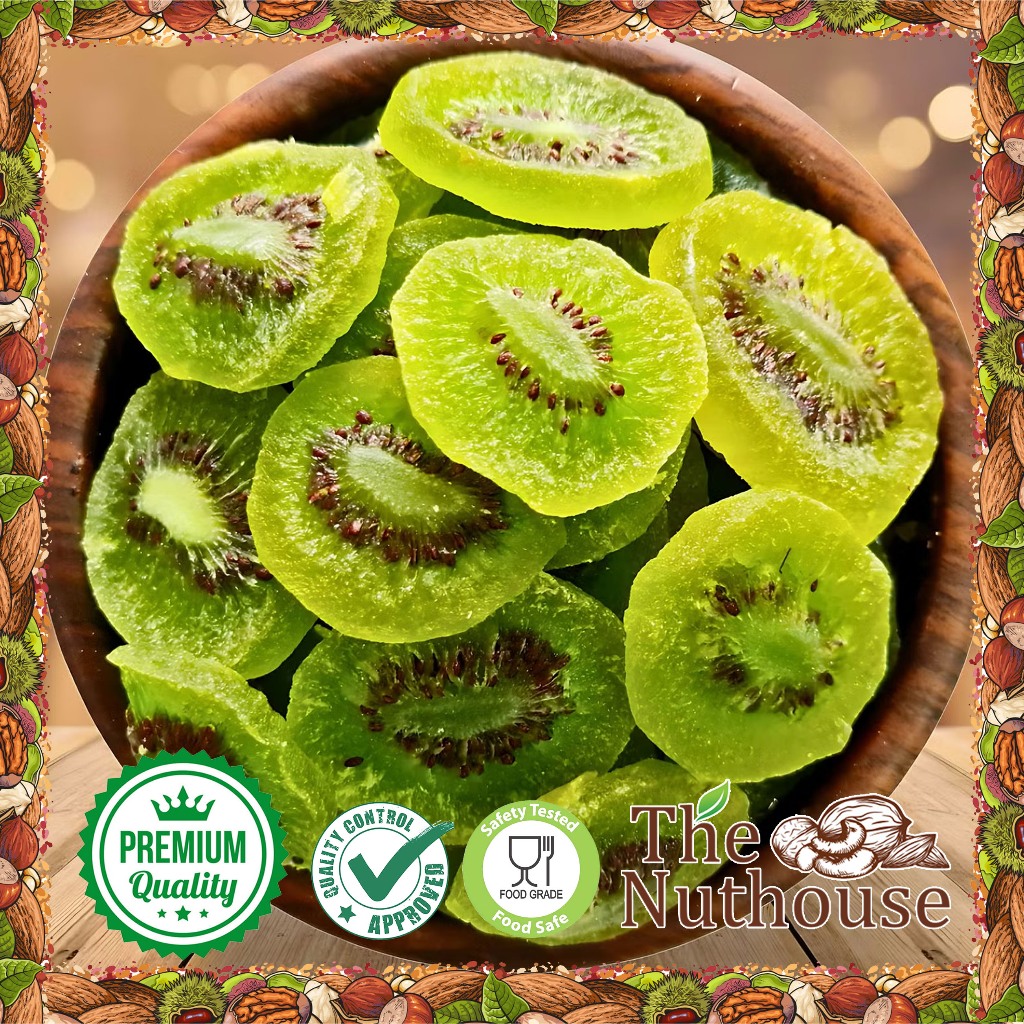 

250gr Dried Kiwi / Buah Kiwi Kering - Kuning / Hijau [Premium Dried Fruit]