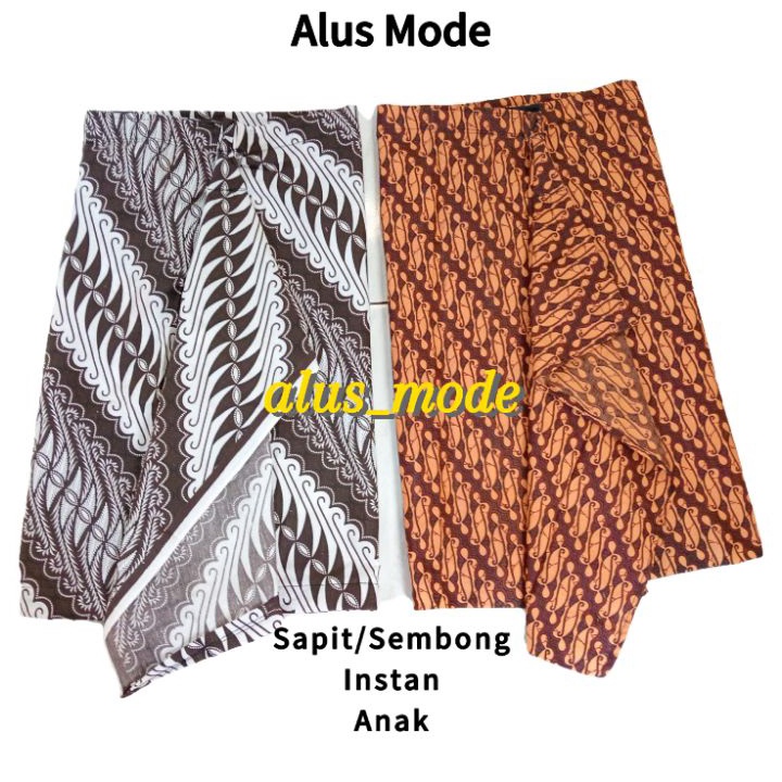 Sapit Urang Instan Sembong Instan Sapit Urang Anak Sapit Urang Dan Blangkon Sapit Urang Dewasa Sapit