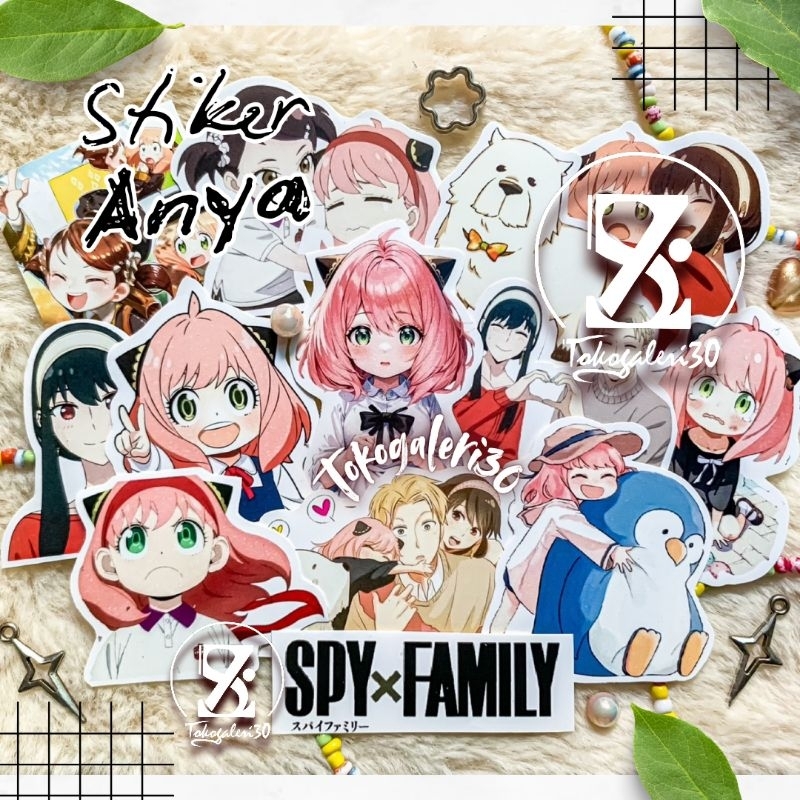 

STIKER ANYA STIKER SPY X FAMILY MURAH SUDAH CUTTING