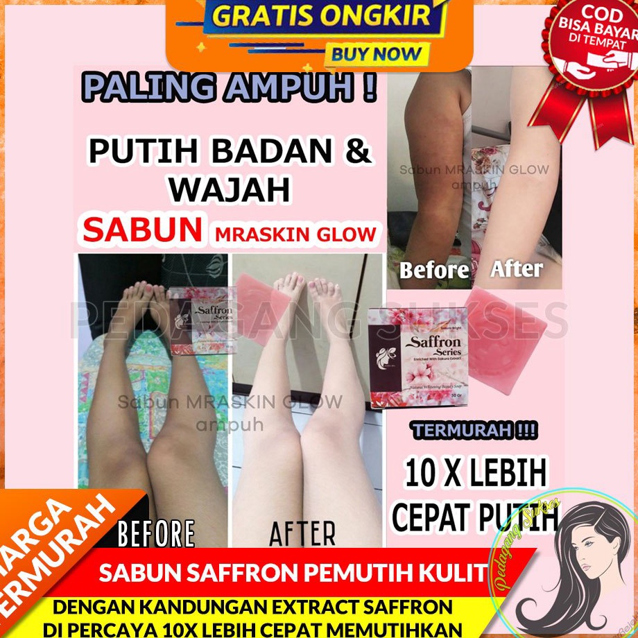 Grosir Terbaru  TERAMPUH SABUN PEMUTIH BADAN WAJAH AMPUH  SABUN SAFFRON PEMUTIH WAJAH AMPUH  KULIT P
