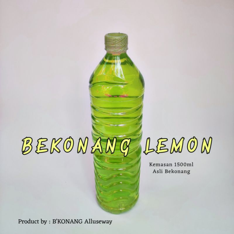 

B'KONANG Jamu Tradisional Kemasan Lemon