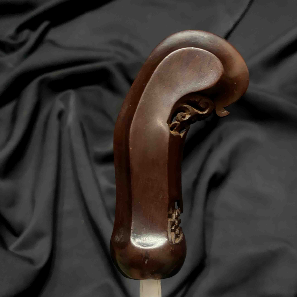 Deder Keris Lawasan Gaya Surakarta Bahan Kayu Tayuman Ori krawangan 5