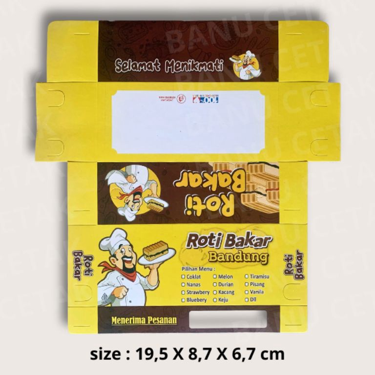 

Kejutan Terbaik COD ISI 1PCS Dus roti bakar UNIVERSAL Kemasan roti bakar Dus roti PREMIUM