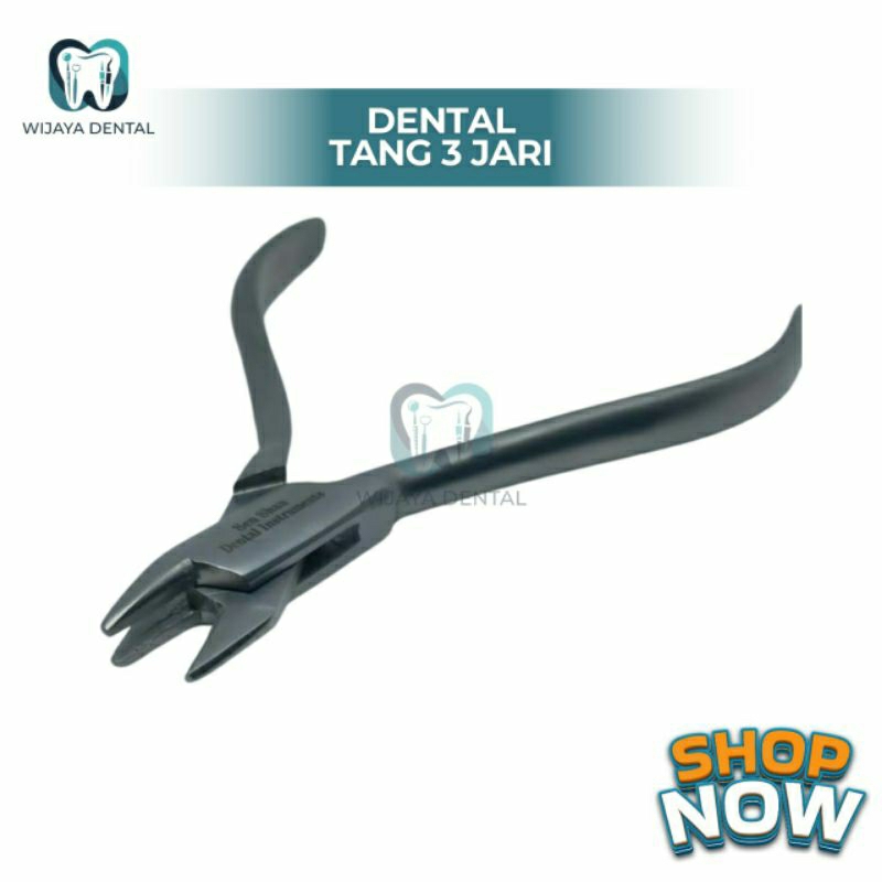 DENTAL TANG TIGA JARI / TANG 3 JARI / TRIPUS PEMBENGKOK KAWAT / ADERER PLIER