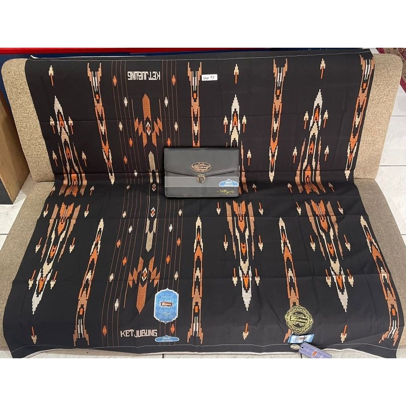 SARUNG KETJUBUNG SUTRA GOLD MOTIF SKP SCP KEMASAN DOMPET