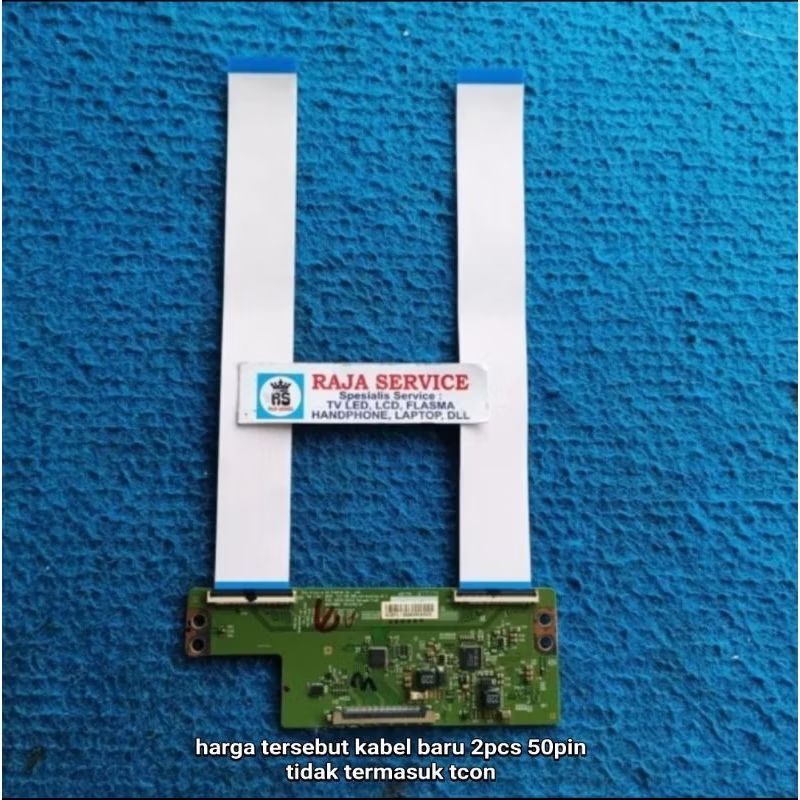 kabel tv LG 43LM5500PTA LG43LM5500PTA lvds flaxible dari tcon ke panel lcd 50pin