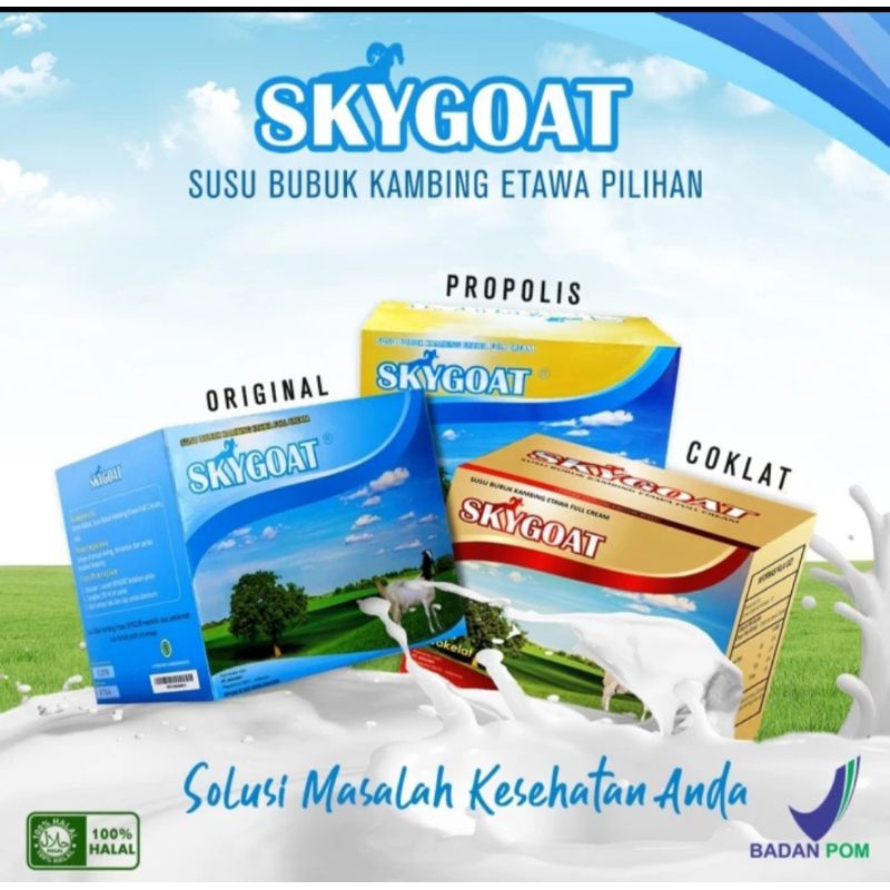 

SKYGOAT - Susu Kambing SKYGOAT ORIGINAL ASLI