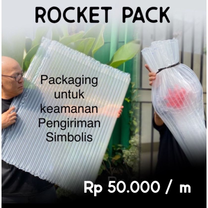 

Rocket Pack ( pengaman packing / kemasan ) JunDW