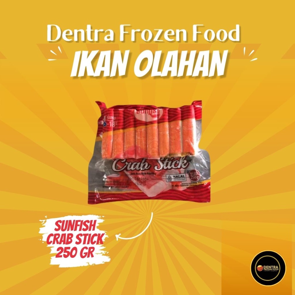 

SUNFISH CRAB STIK 250GR, 500GR