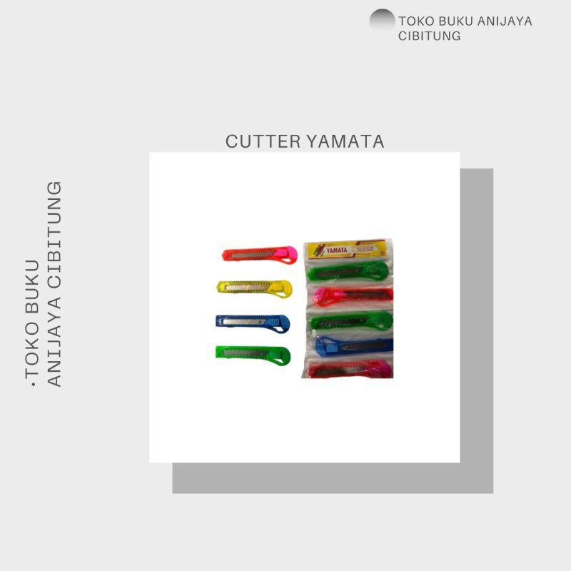 

YAMATA CUTTER 110 BENING WARNA / CUTTER TAJAM BERKUALITAS