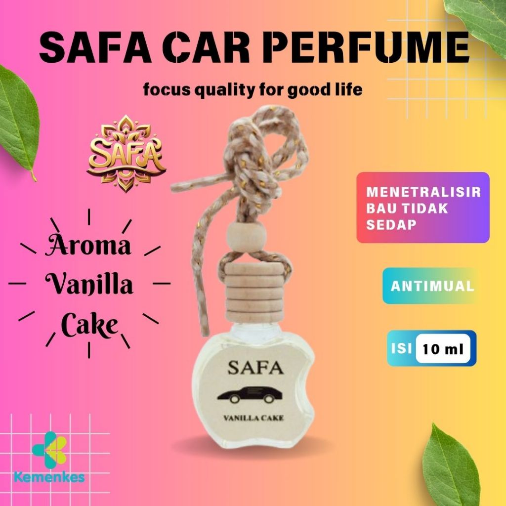 SAFA CAR PERFUME VANILLA CAKE