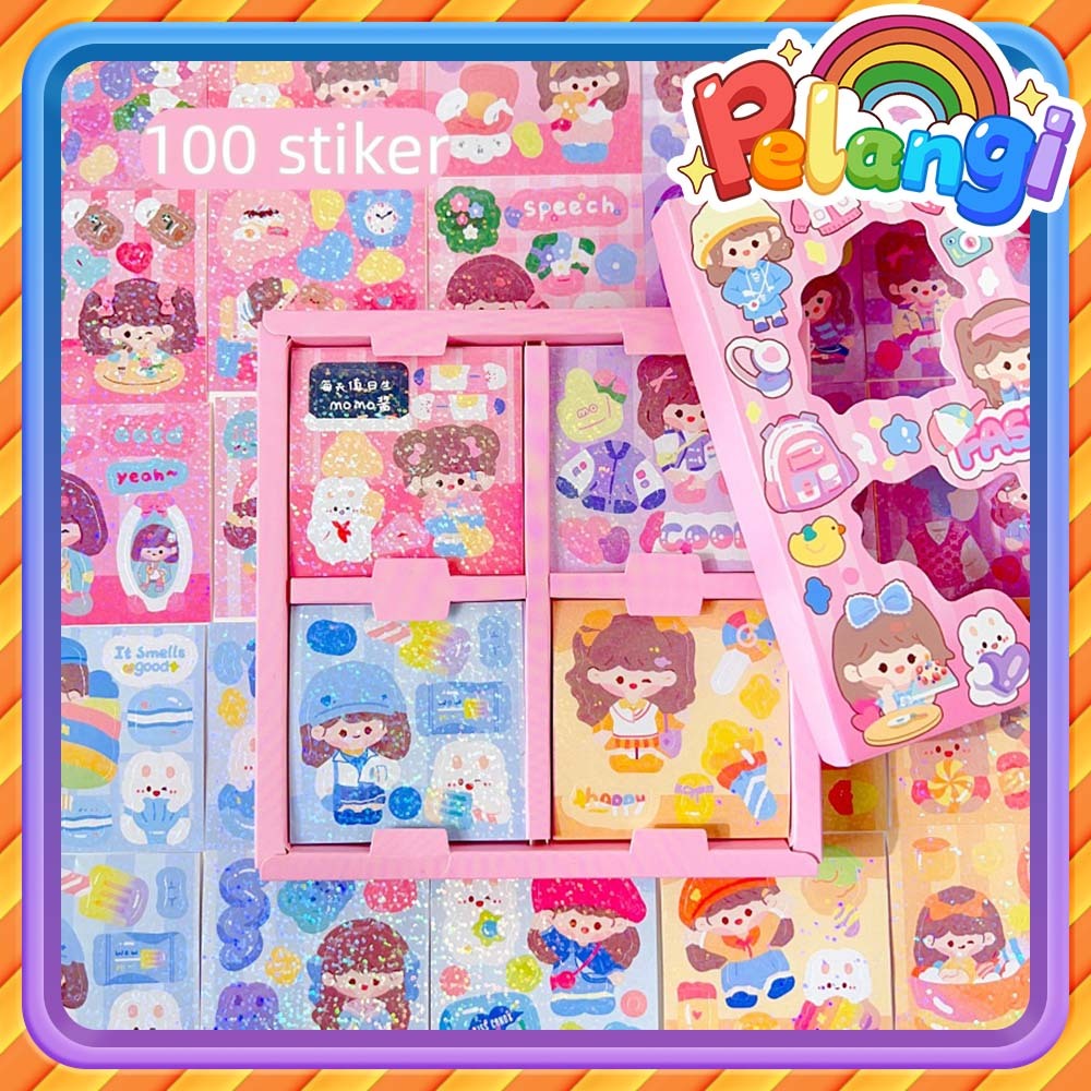 

DIY Stiker Motif Kartun Anak Perempuan DIY Saus Kartun Tangan Akun Stiker Set Hewan Peliharaan Kartun Mainan Anak Kreativitas Anak-Anak Mainan DIY Kreasi Gratis Gu-ka Set Sticker Stiker Lem Krim Model Kreatif