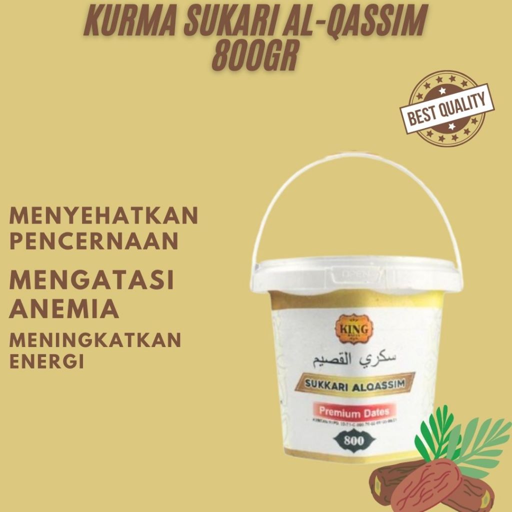 

KURMA SUKARI AL-QASSIM 800GR
