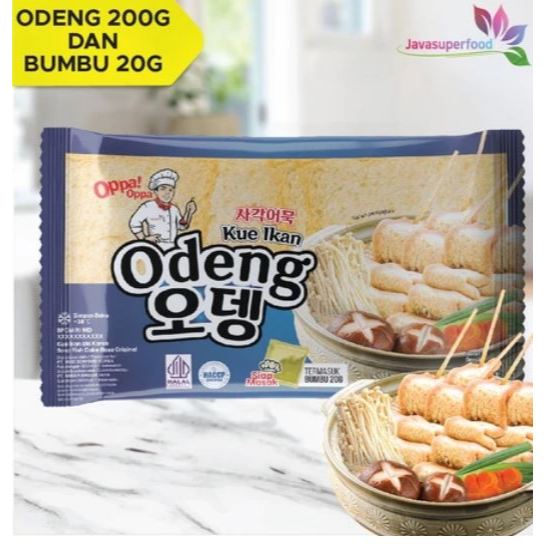 

[Halal] Oden Odeng 6 Lembar Eomuk Korean Fish Cake 200g+Bumbu