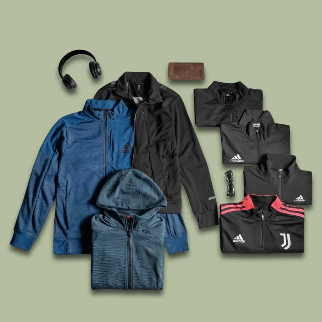 Jacket Training Hoodie Pria - AD DS