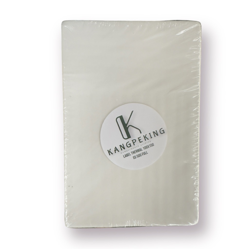 

Kertas Thermal Label Barcode 500 pcs ukuran A6 100 x 150 mm ORIGINAL MURAH