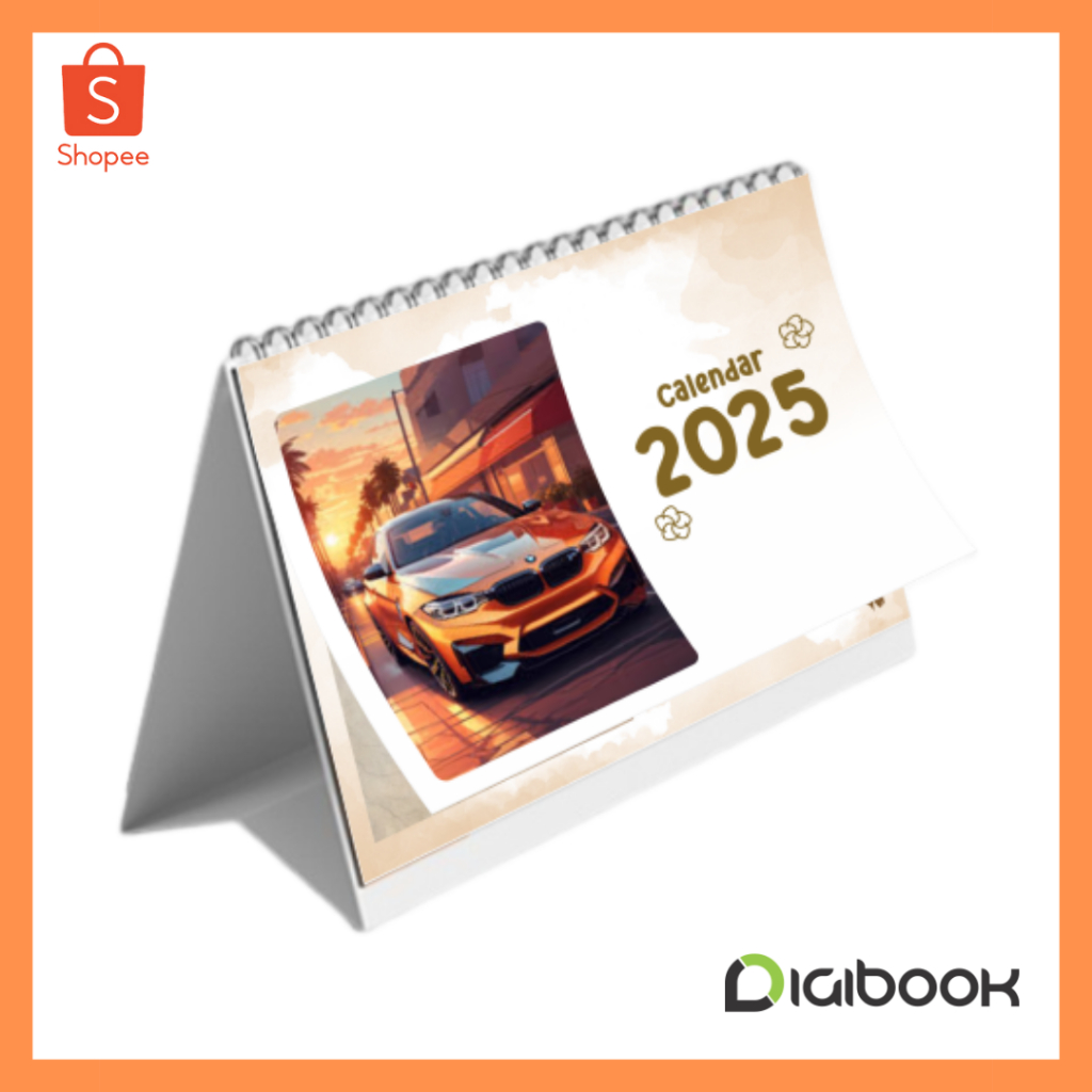 

Kalender Meja 2025 | Custom 6 lembar 2 Muka + Cover | Duplex AC 260