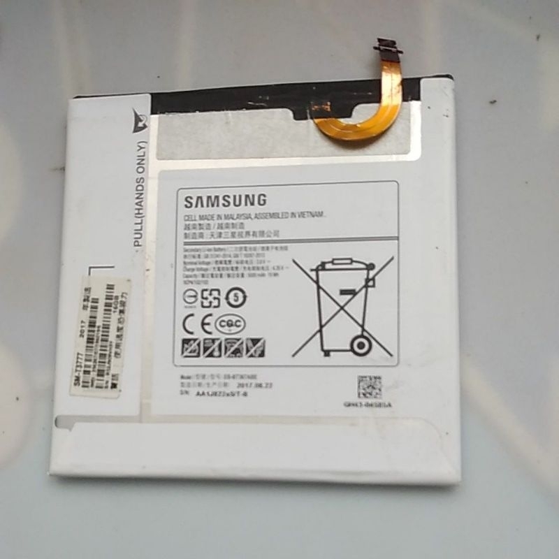 BATERAI samsung sm-T3777 cabutan