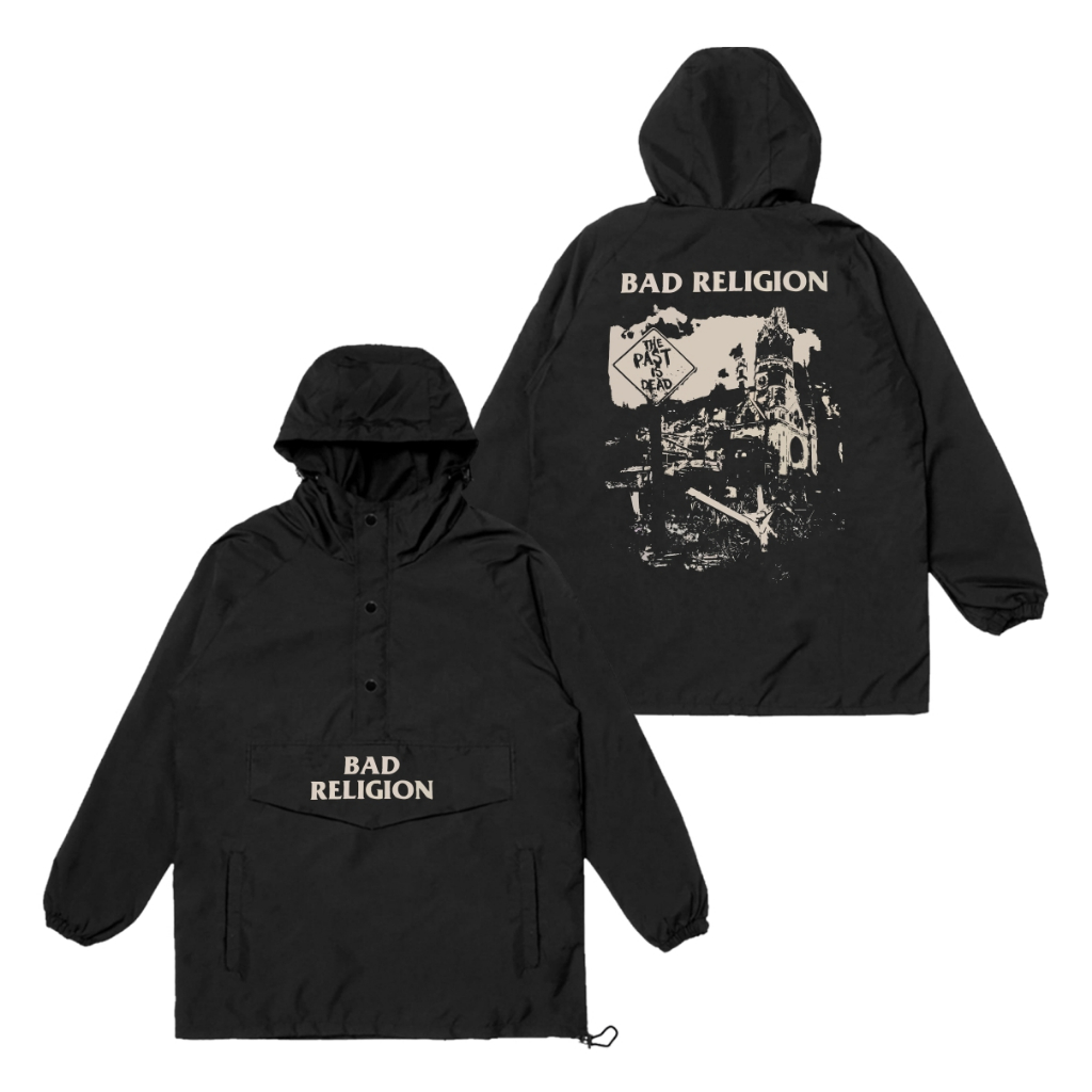 Yinyanks jacket cougle bad religion jacket parasut waterproof cagule pria wanita