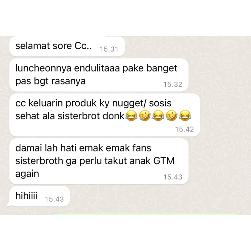 

Luncheon Chicken Sisterbroth Halal