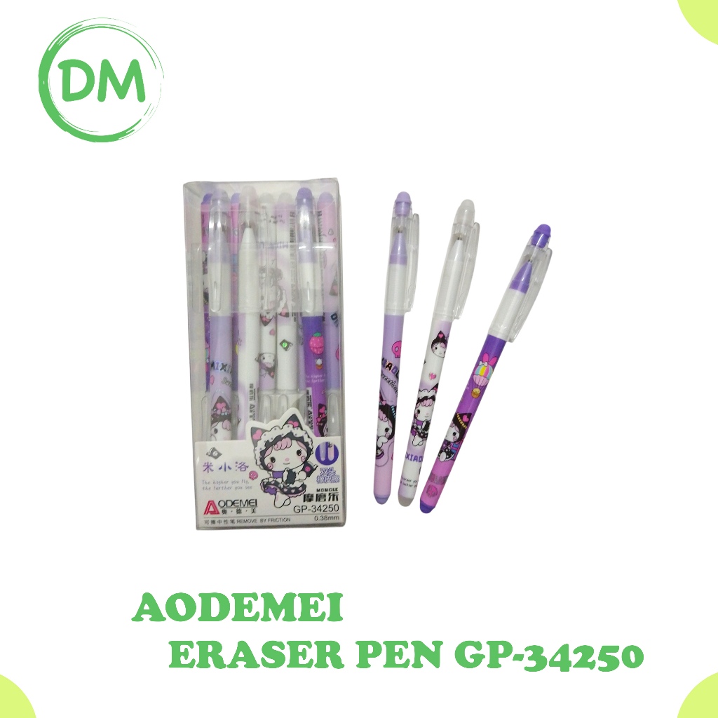 

DM- GP- 34250 pen gel bisa hapus/erasable pen lucu fancy karakter yang bisa di hapus AODEMEI