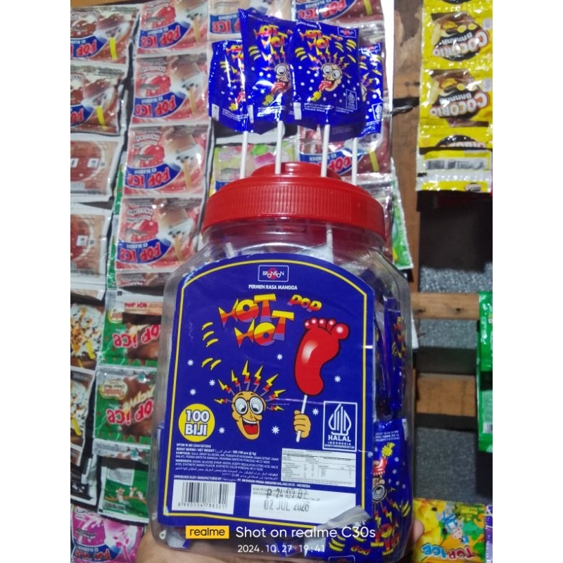 PERMEN KAKI 1 TOPLES-500g (100 pcs)