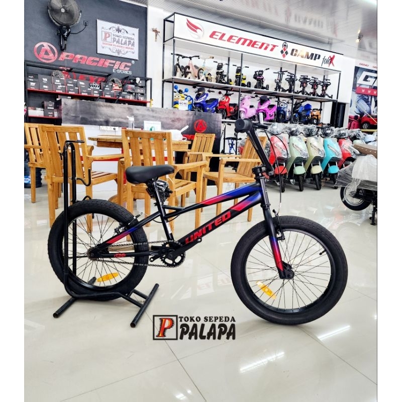 BMX 20 UNITED FLOSS 01 NEW Sepeda Anak