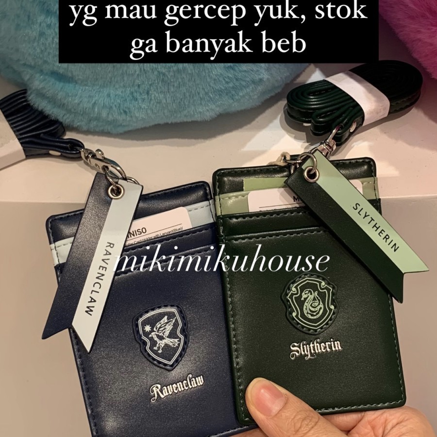 

MINISO x HARRY POTTER LANYARD CARD HOLDER DOMPET ID CARD WALLET SLYTHERIN MINISOLAND HARRYPOTTER GRYFINDOR RAVENCELAW SLYTHERIN OFFICIAL ORIGINAL TEMPAT KARTU CARD SLEEVE HARRY POTTER