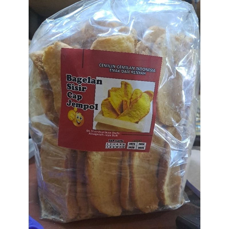

Roti bagelen sisir enak dan renyah 130pc