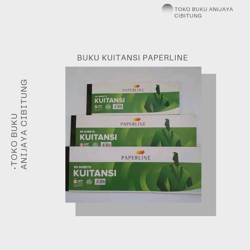 

BUKU KUITANSI PAPERLINE / BUKU PEMBAYARAN KUITANSI