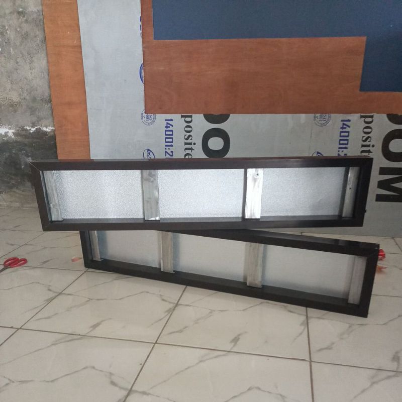 RB Frame Rauning Teks Ukuran 16x96/ 3 Panel. Untuk P10 SMD/DIP.P5/P5 RGB .Sterobo.
