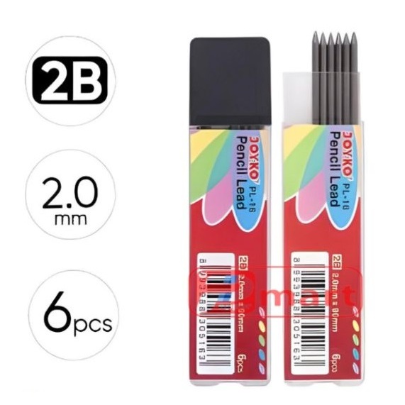 

Pensil Lead / Isi Pensil Mekanik Joyko PL-16 (2.0 mm)