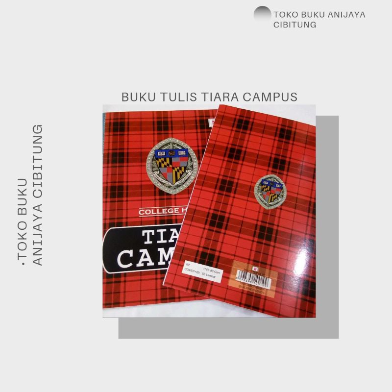 

BUKU TIARA CAMPUS KWARTO 38L