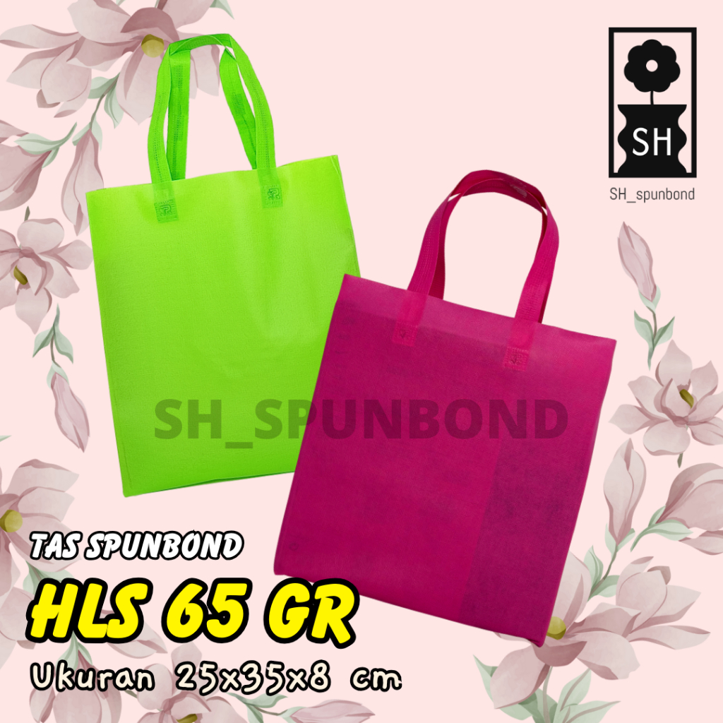 

TAS SPUNBOND HANDLE LIPAT SAMPING (HLS) 25X35X8 CM 75GR POLOS UNTUK TAS SOUVENIR, SYUKURAN, MENGENANG, PROMOSI, BANSOS,DLL