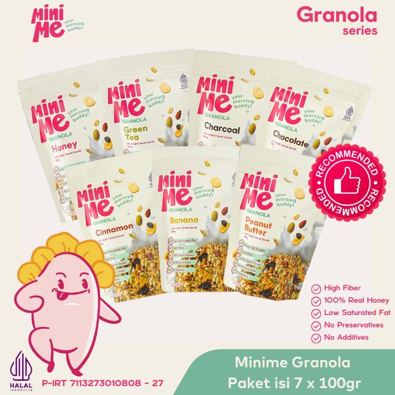 

MINIME Paket Granola 100gr 7pcs