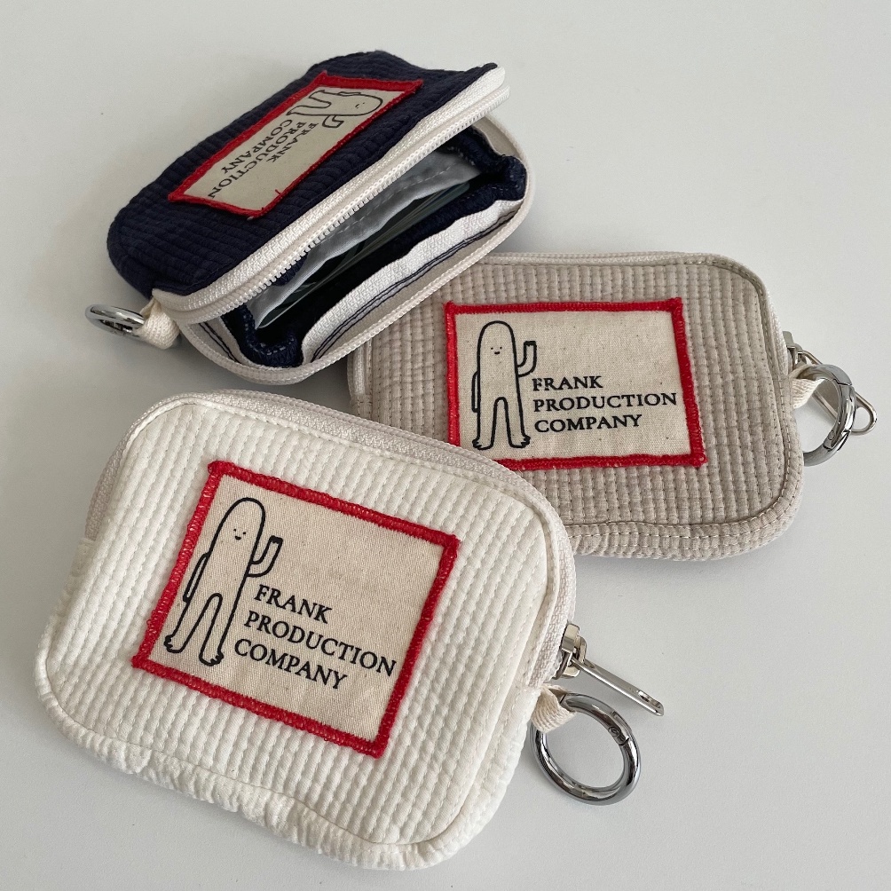 KODE U2C Fluffy Card Pouch by September Spring Coin Purse Dompet Kartu Koin Aksesoris