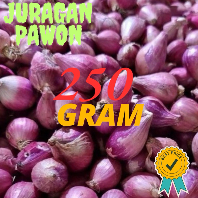 

BAWANG MERAH 250 GRAM
