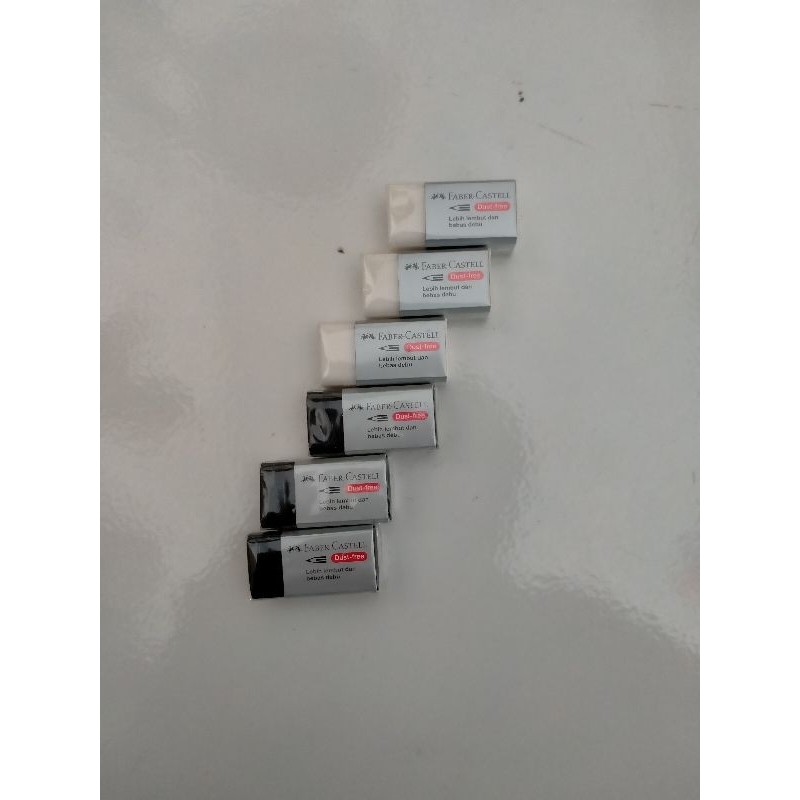 

penghapus Faber-Castell hitam/putih