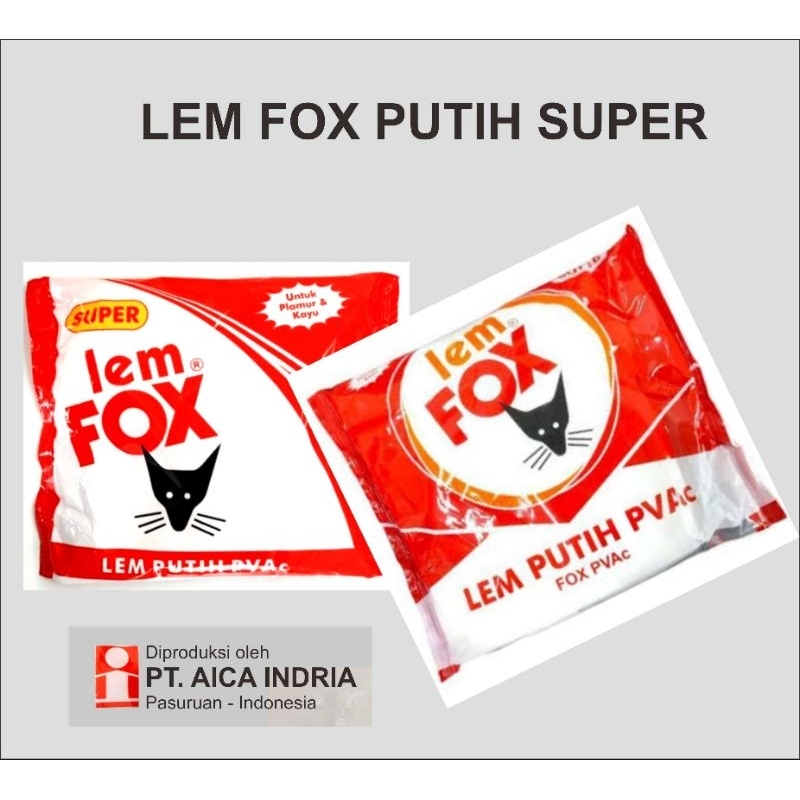 

Lem fox putih super 350 g