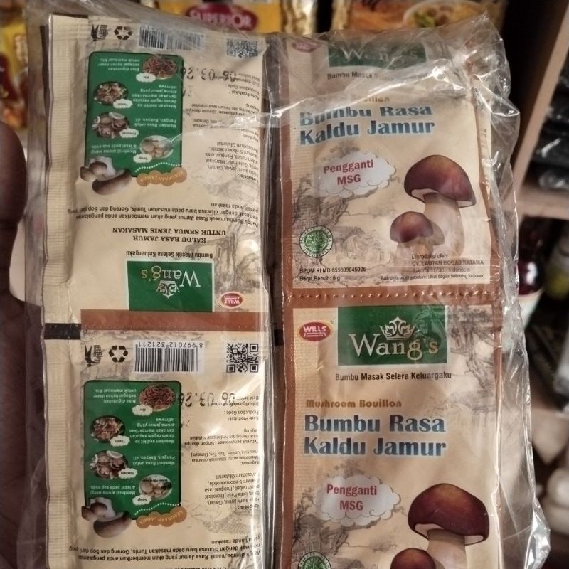 

Bumbu Kaldu rasa Jamur Ngganti MSG 6gr