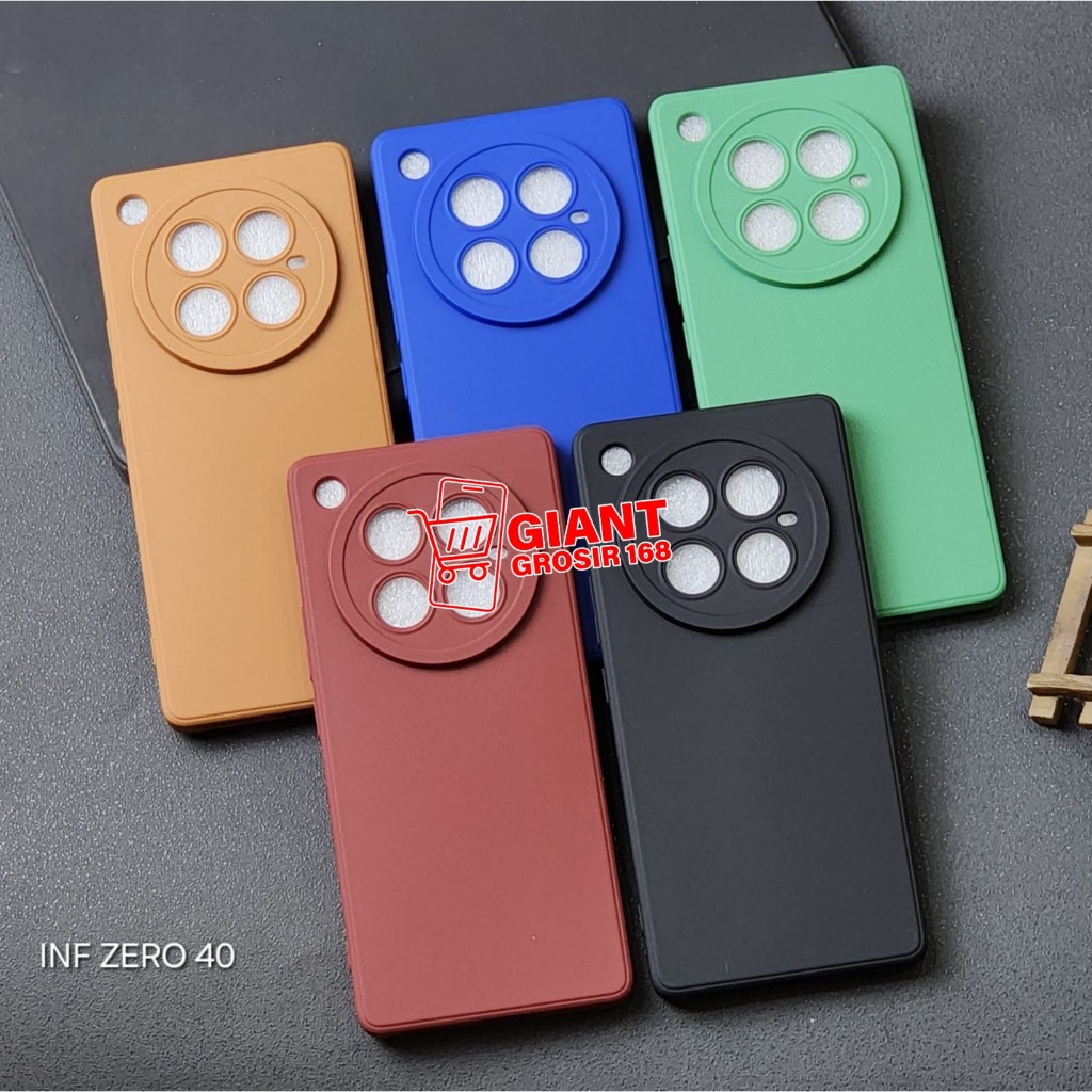 Softcase Infinix Zero 40 Case Macaron Pro Kamera case Infinix Zero 40