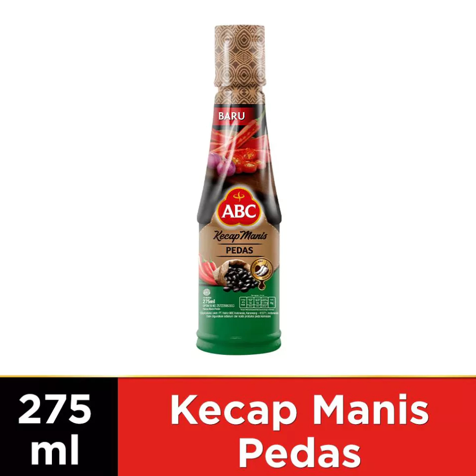 

ABC Kecap Pedas 275 mL - saos cabai sambal - Toserba Gadjah - Ekonomis XG 297