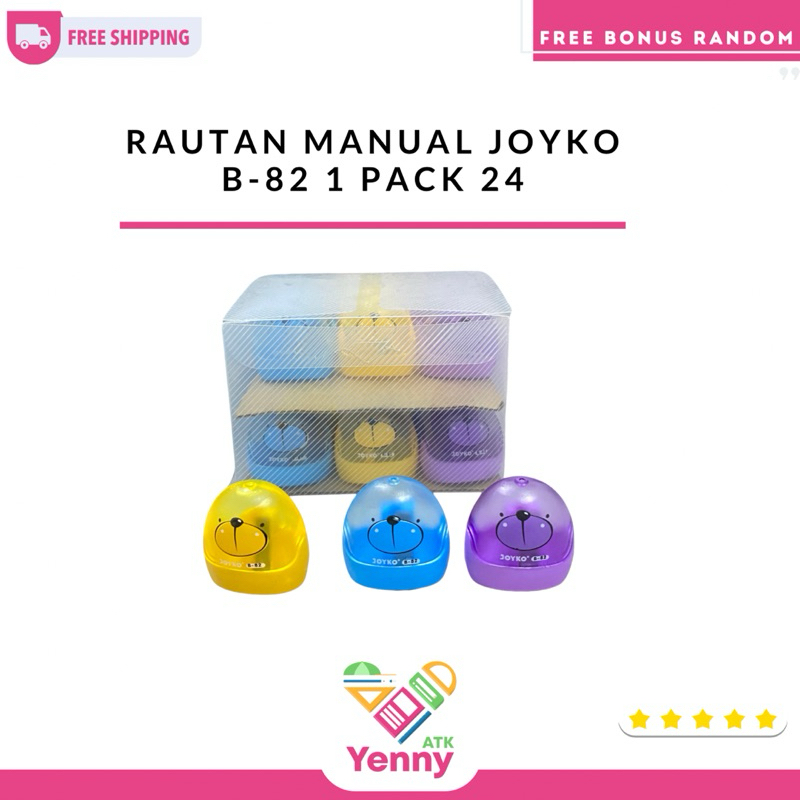 

Rautan Joyko Manual B-82 | Rautan Joyko 1 pack 24 | Rautan / Serutan Manual Joyko