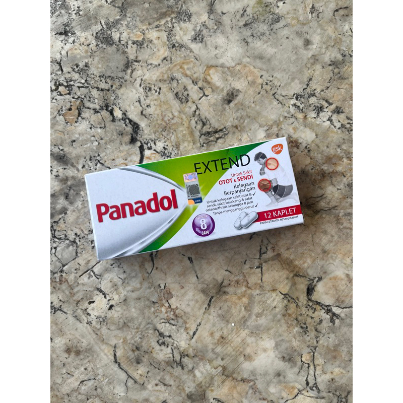 [PRODUCT MALAYSIA] panadol extend hijau untuk sakit otot dan sendi isi 12 caplet original malaysia